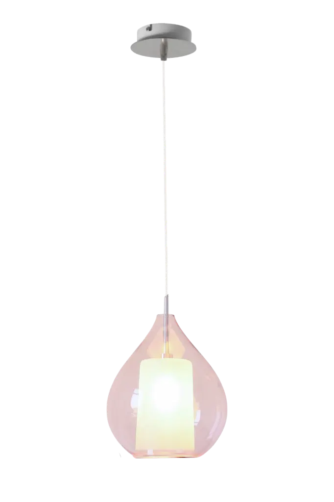 Suspension 1 Circé - Rose Fumé