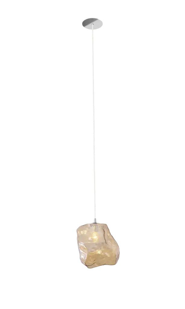Suspension 1 Quartz - Ambre