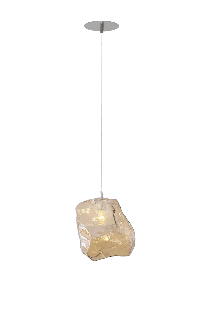 Suspension 1 Quartz - Ambre