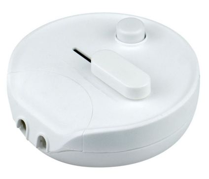 [VARPIEDBL-UNIV] Variateur pied blanc halo-fluo-LED 4-250W 100-240V + UL