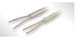 Rouleau 100m câble rond 2x0.75 pvc/fep transparent