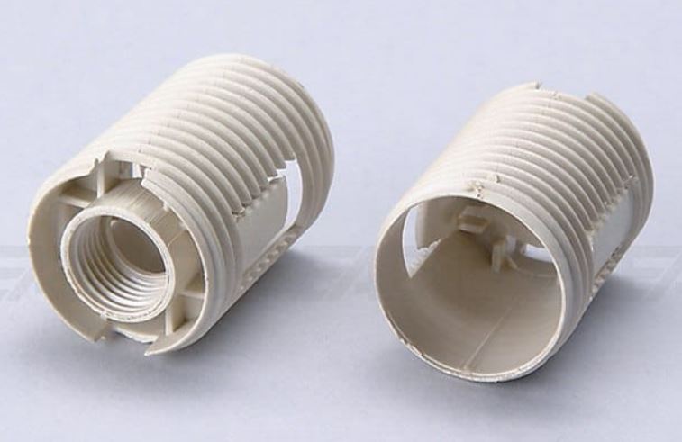 [G9CUPLASTCAP39] Culot G9 fileté plastique h28.5 M20 M10x1