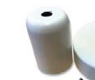 [E27CADOH60BL] Cache douille E27 ø41 h60 blanc