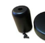 [E27CADOH60NR] Cache douille E27 ø41 h60 noir