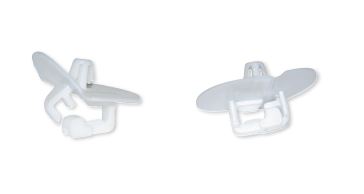 Serre câble isolant  pour douille E27 blanc avec sortie latérale