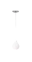 Suspension 1 Circé Diamant - Blanc Mat
