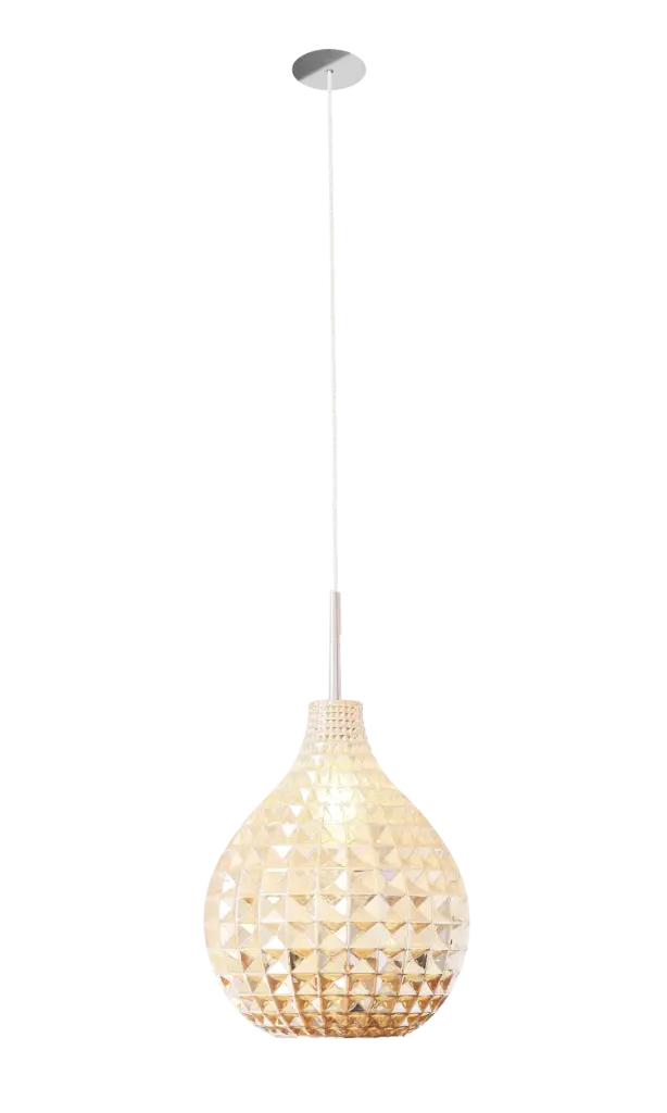Suspension 1 Circé Diamant - Cuivre Premium
