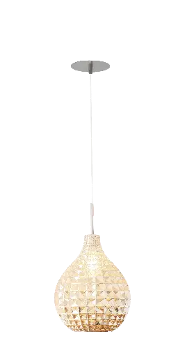 Suspension 1 Circé Diamant - Cuivre Premium