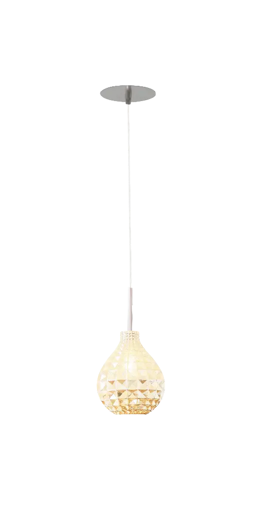 Suspension 1 Circé Diamant - Or Premium