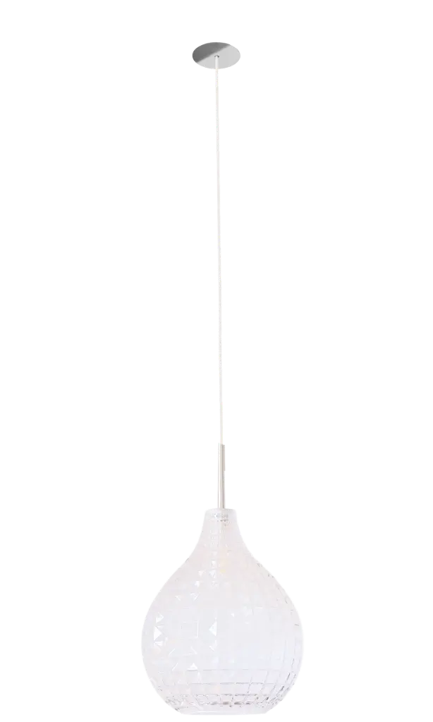 Suspension 1 Circé Diamant - Transparent
