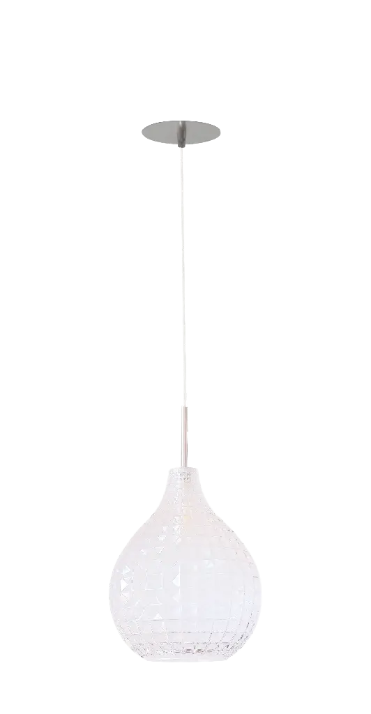 Suspension 1 Circé Diamant - Transparent