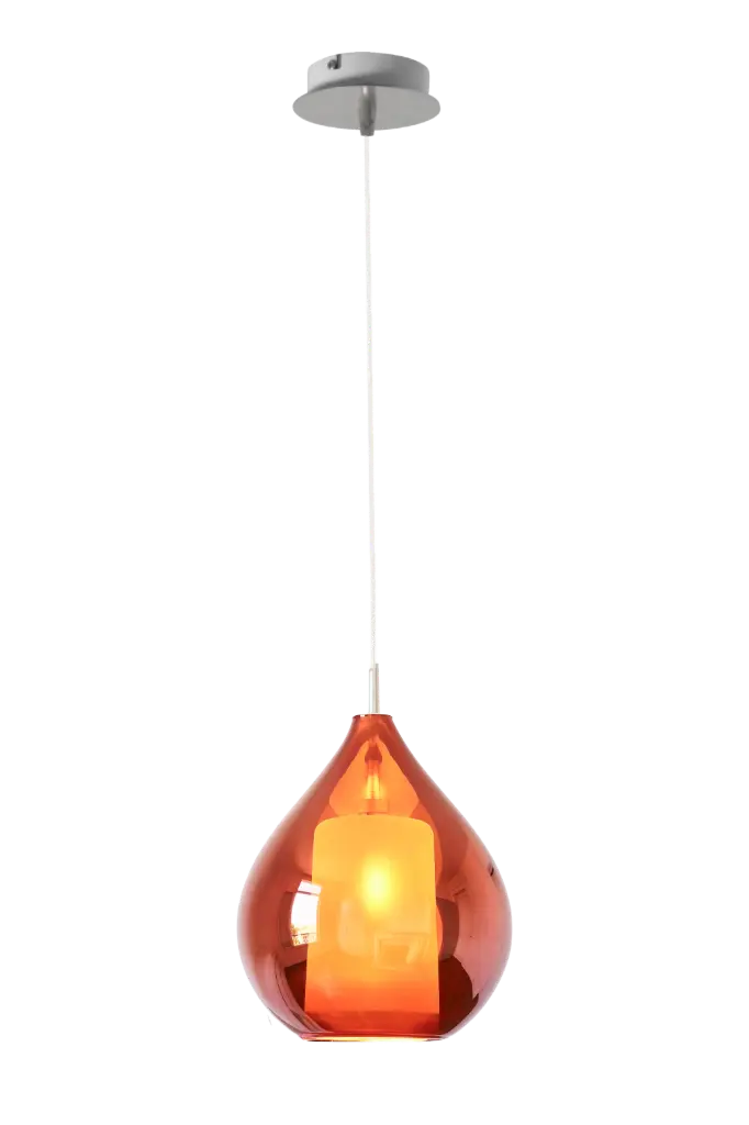 Suspension 1 Circé - Cuivre Grenat