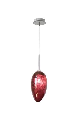 Suspension 1 Vallons Obscurs - Rouge Rubis